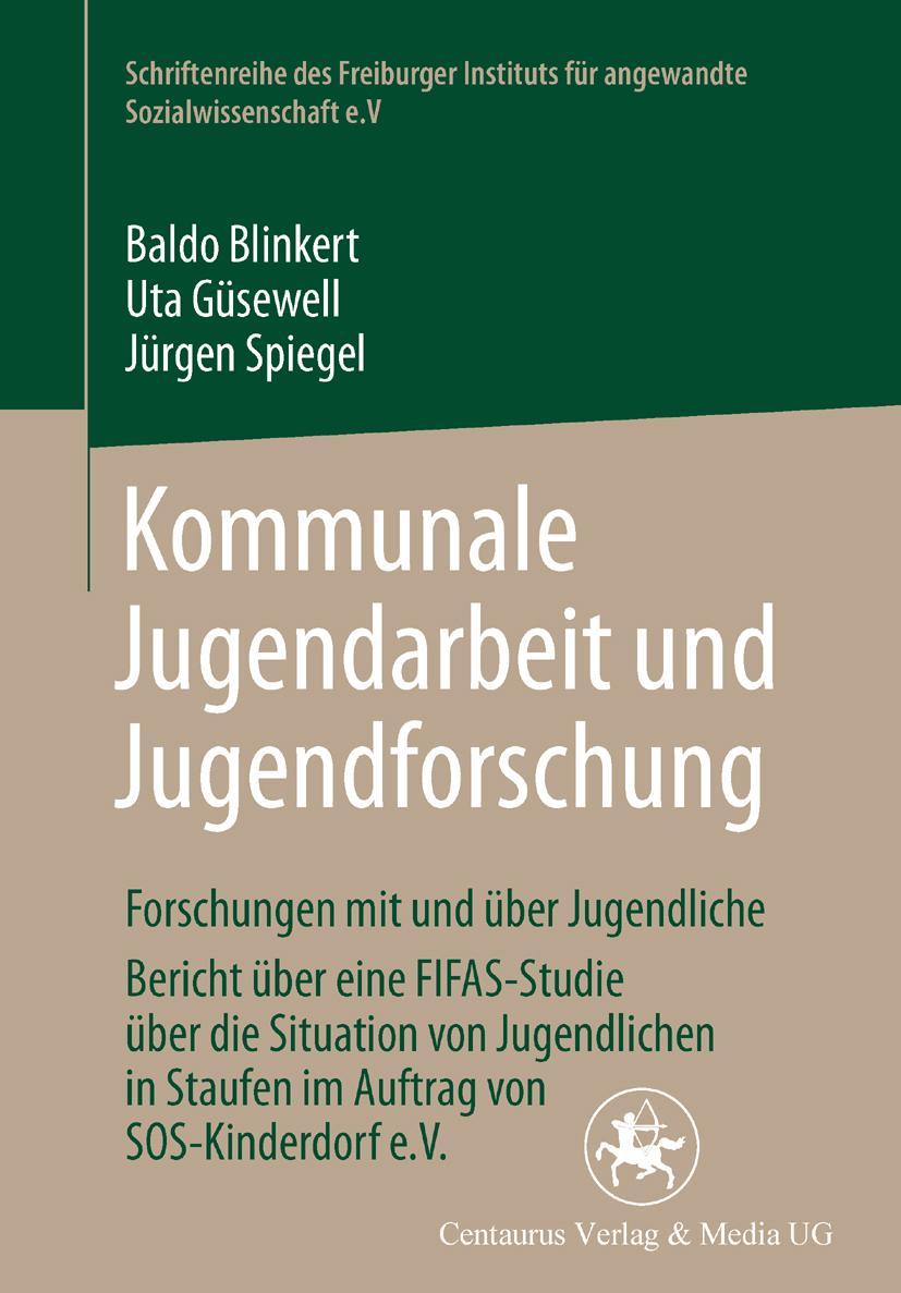 Vorderes Coverbild Kommunale Jugendarbeit und Jugendforschung