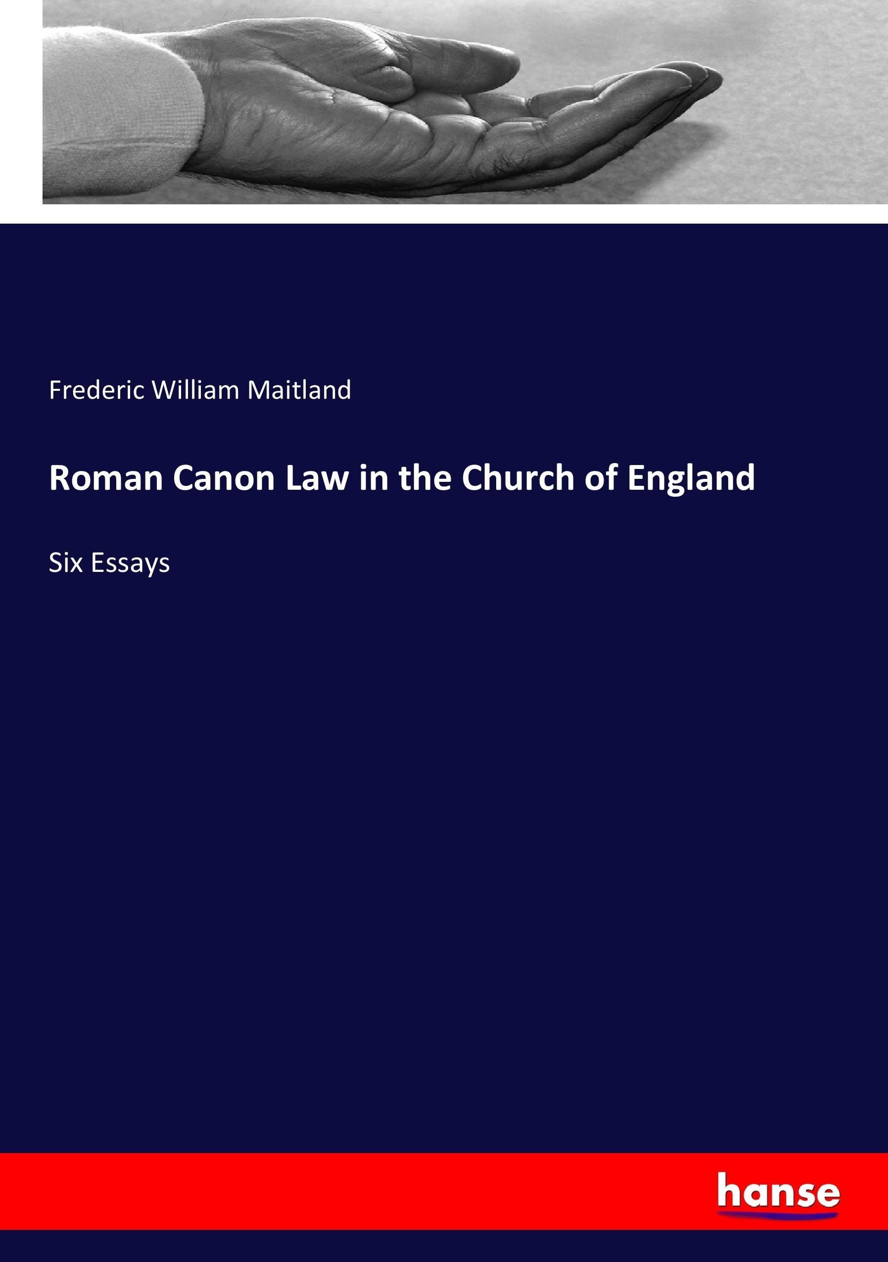 Vorderes Coverbild Roman Canon Law in the Church of England