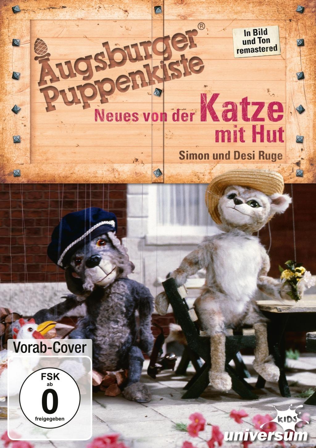 Vorderes Coverbild Augsburger Puppenkiste - Neues von der Katze mit Hut