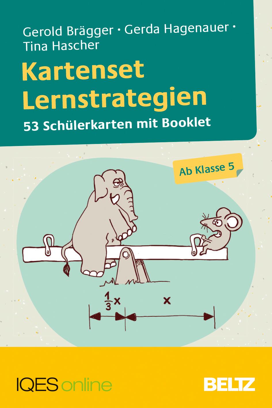 Vorderes Coverbild Kartenset Lernstrategien