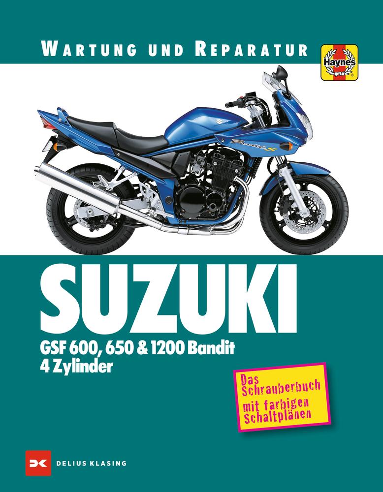 Vorderes Coverbild Suzuki GSF 600, 650 & 1200 Bandit - 4 Zylinder