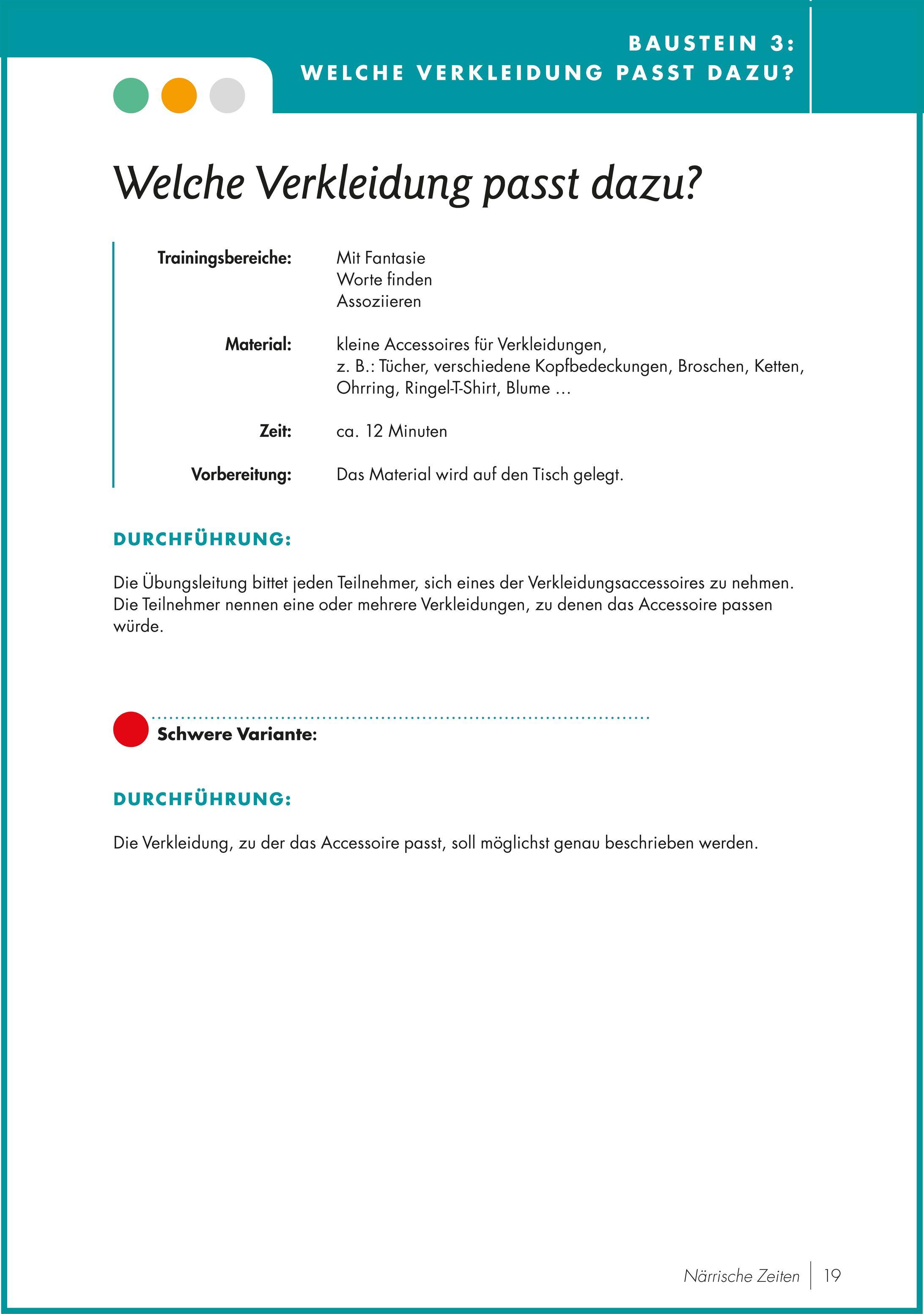 Beispielinhalt (Bild) Gedächtnistraining nach Jahreszeiten