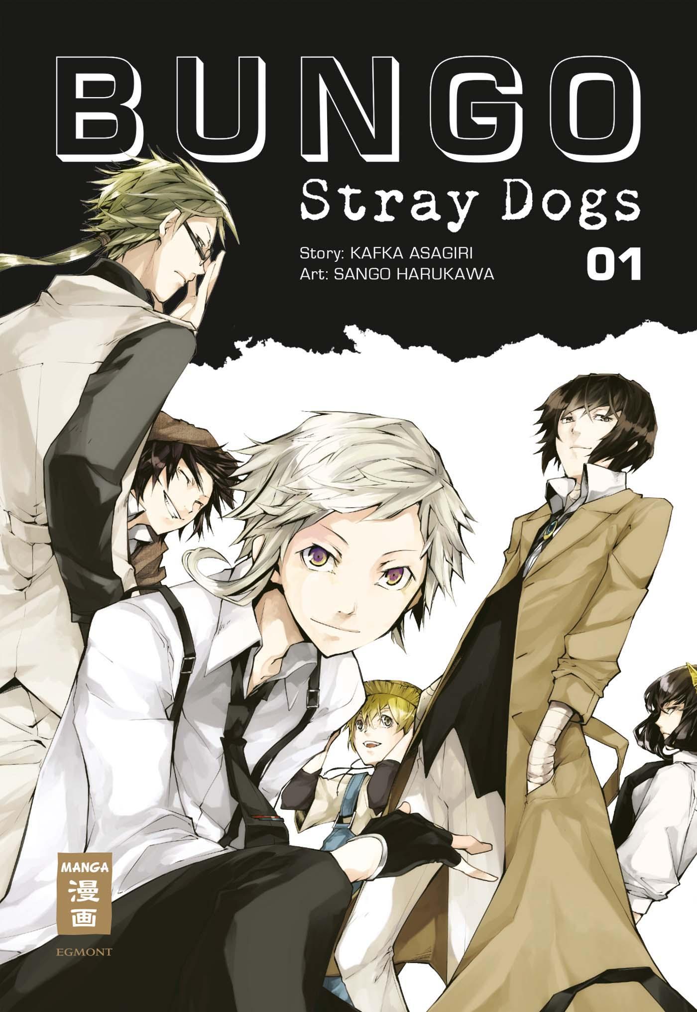 Vorderes Coverbild Bungo Stray Dogs 01