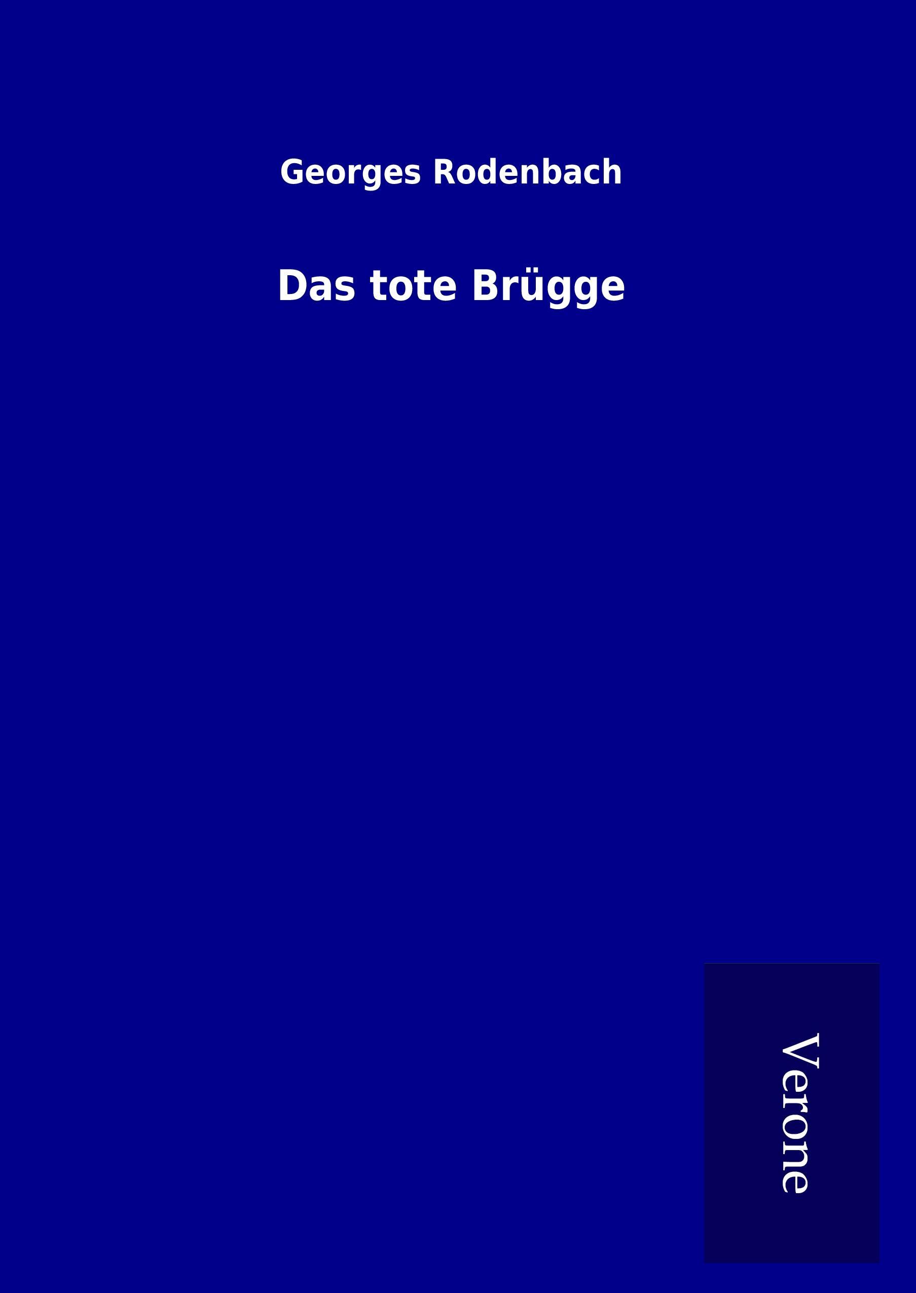 Vorderes Coverbild Das tote Brügge