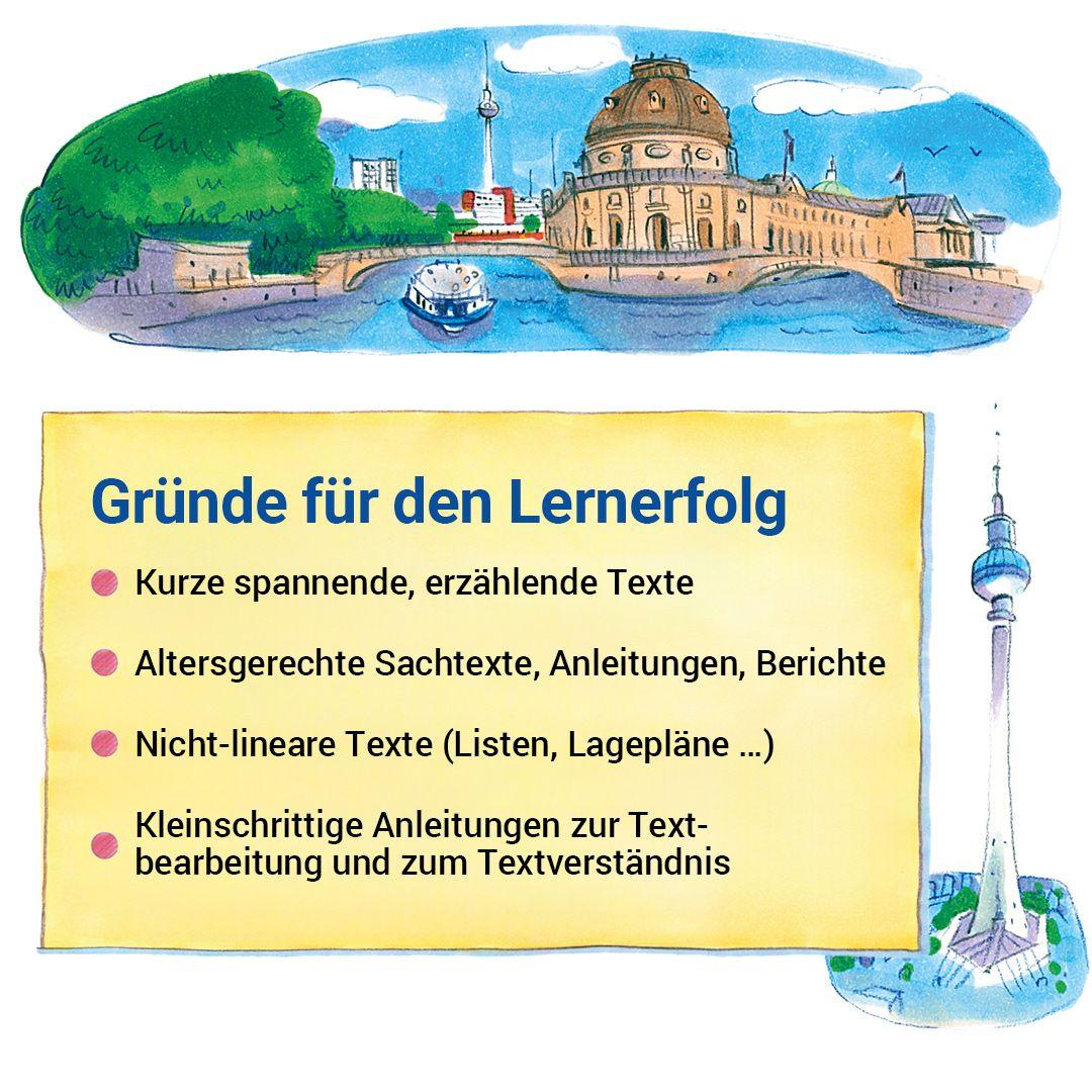 Beispielinhalt (Bild) Das Übungsheft Lesen 6