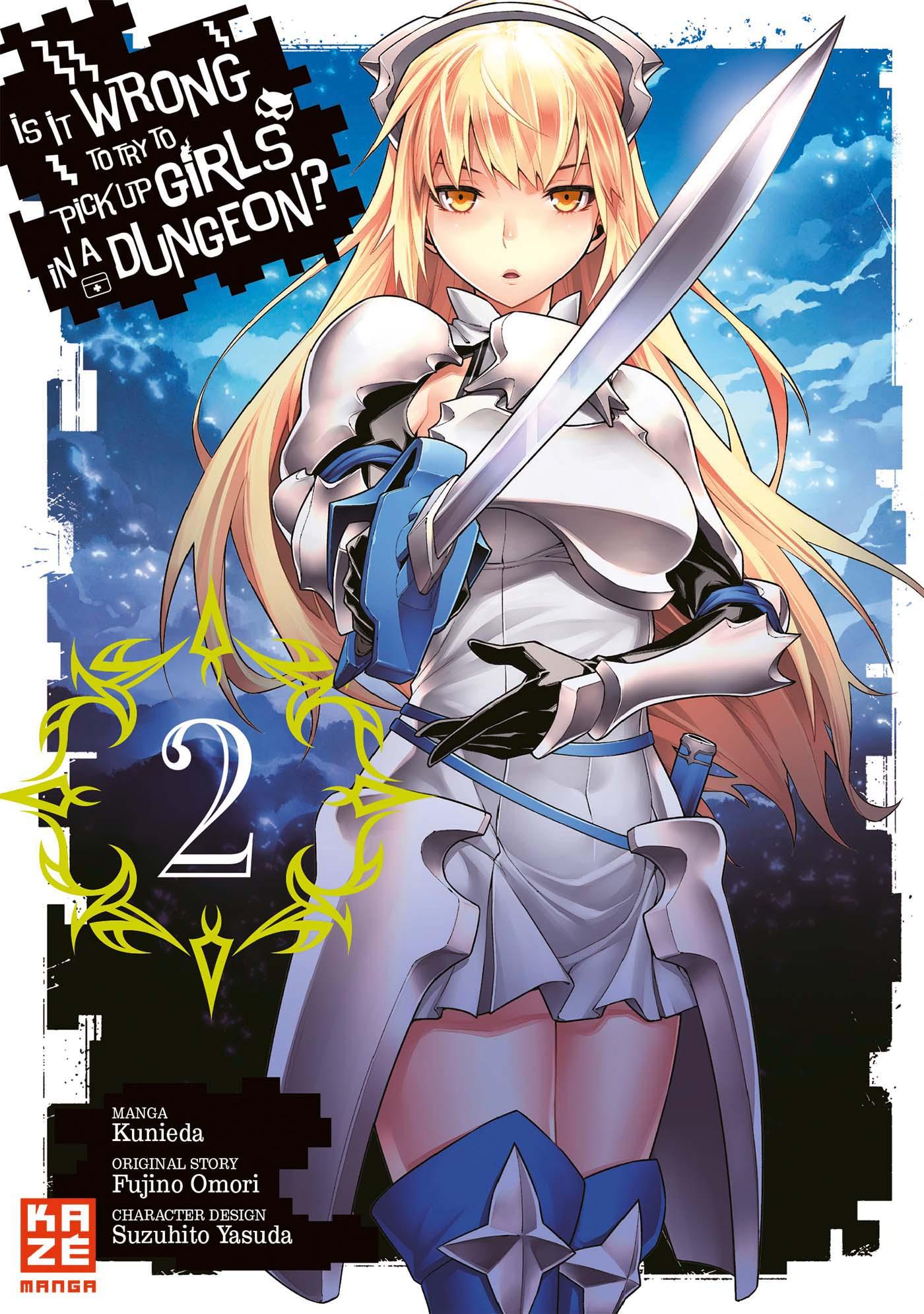 Vorderes Coverbild Is it Wrong to Try to Pick up Girls in a Dungeon 02