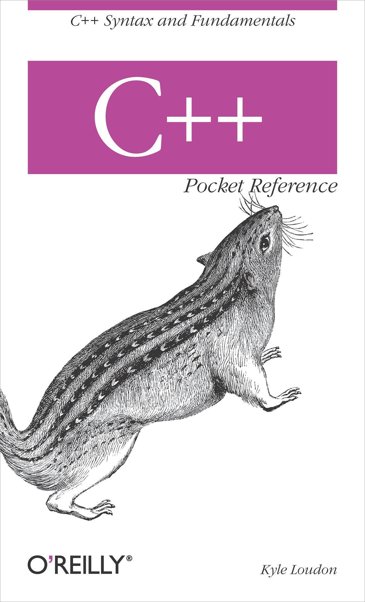 Vorderes Coverbild C++ Pocket Reference