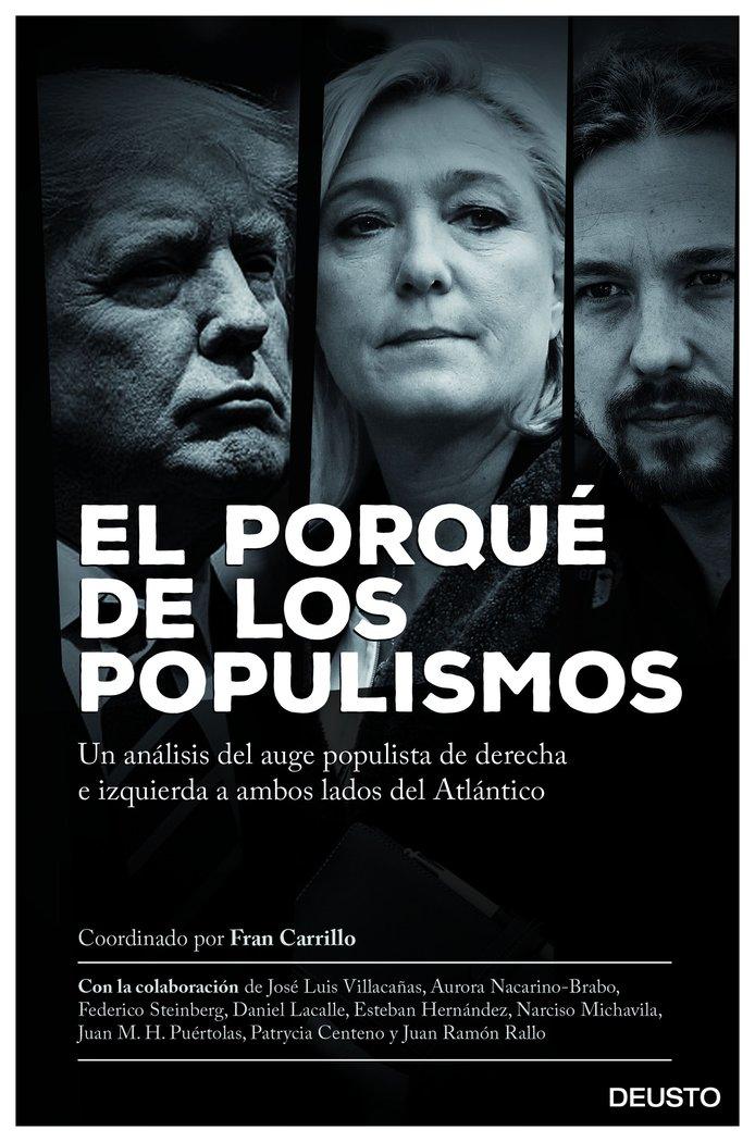 Vorderes Coverbild El porqué de los populismos : un análisis del auge populista de derecha e izquierda a ambos lados del Atlántico