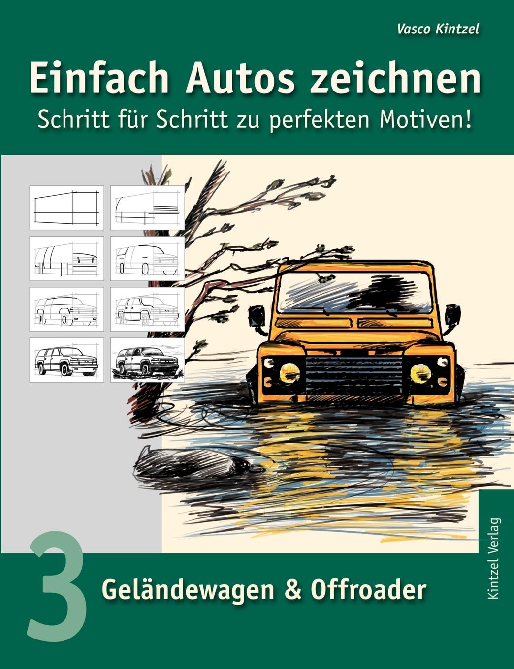 Vorderes Coverbild Einfach Autos zeichnen - Schritt für Schritt zu perfekten Motiven!