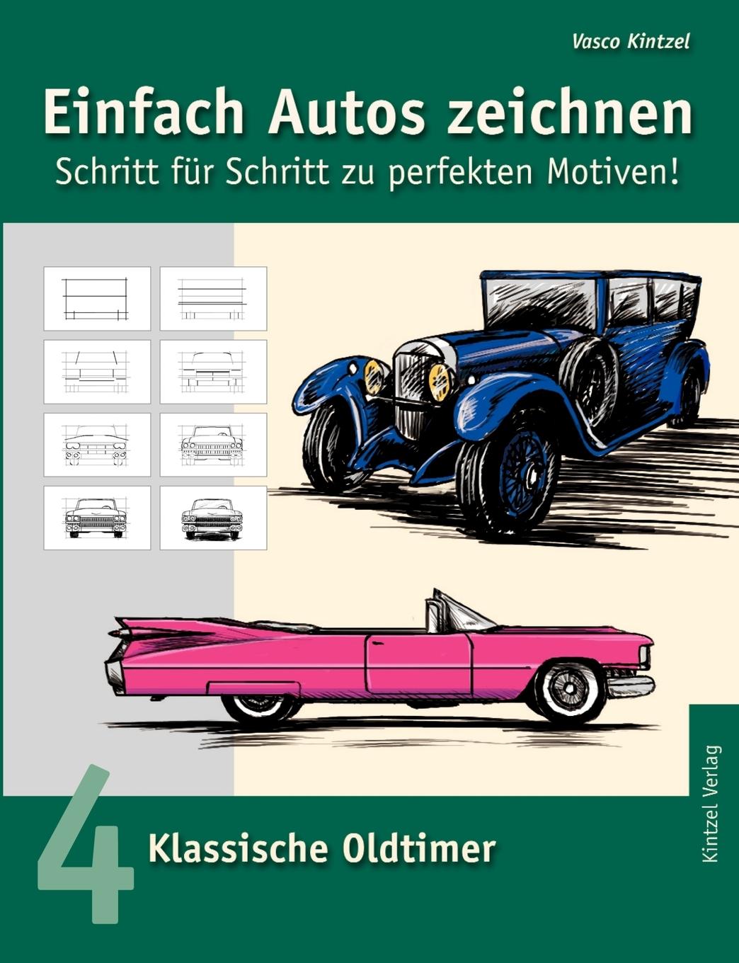 Vorderes Coverbild Einfach Autos zeichnen - Schritt für Schritt zu perfekten Motiven!