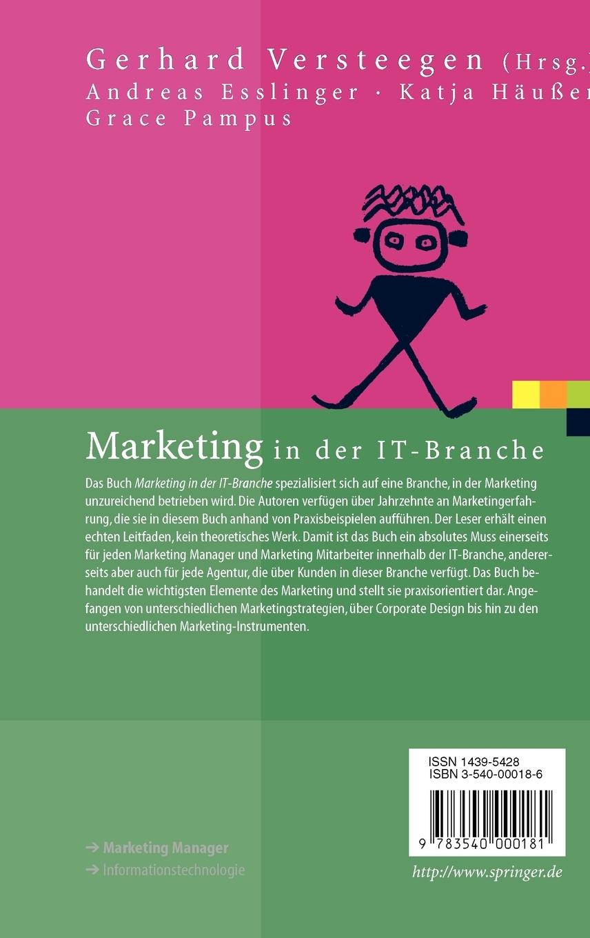 Rückseitencover Marketing in der IT-Branche