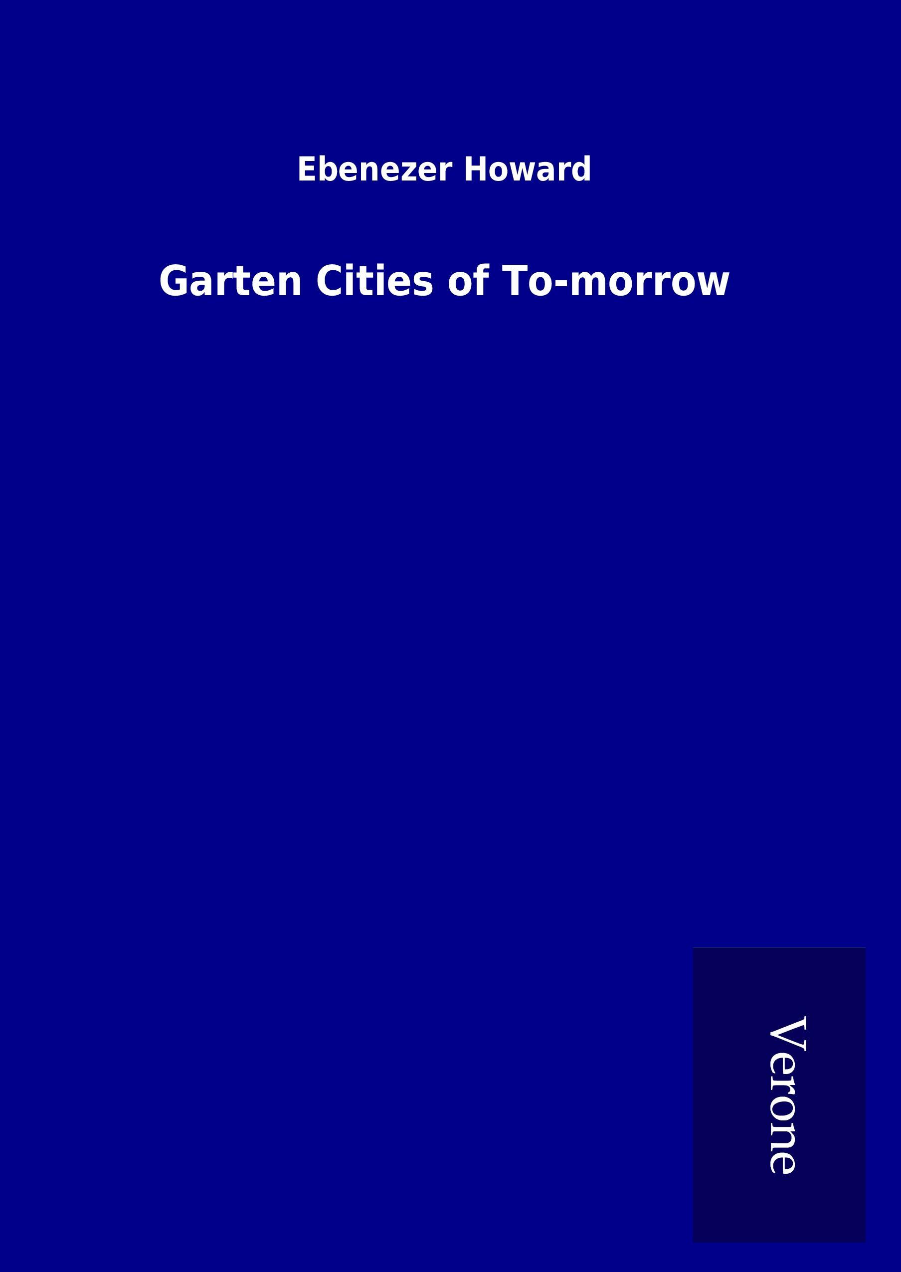 Vorderes Coverbild Garten Cities of To-morrow