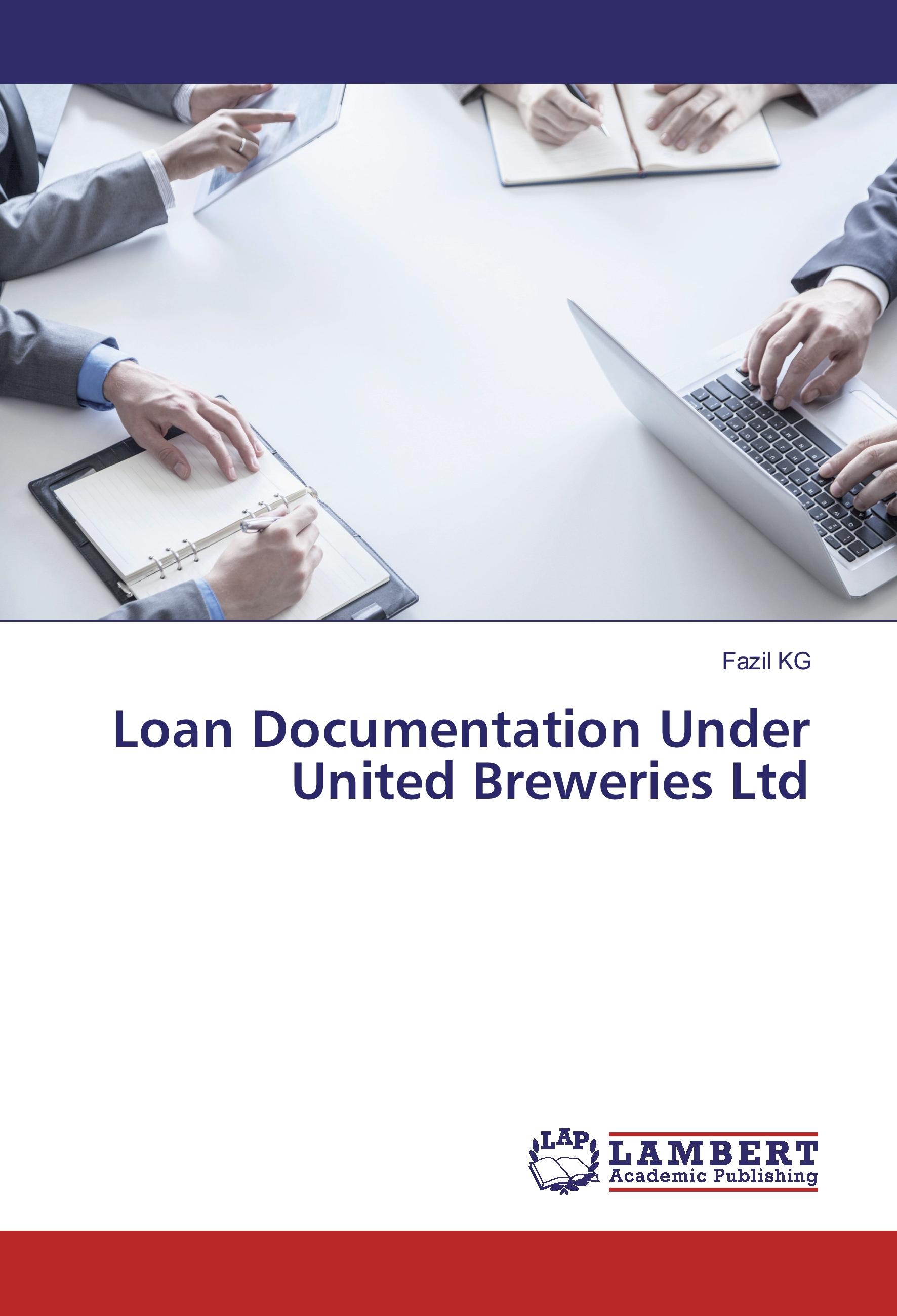 Vorderes Coverbild Loan Documentation Under United Breweries Ltd