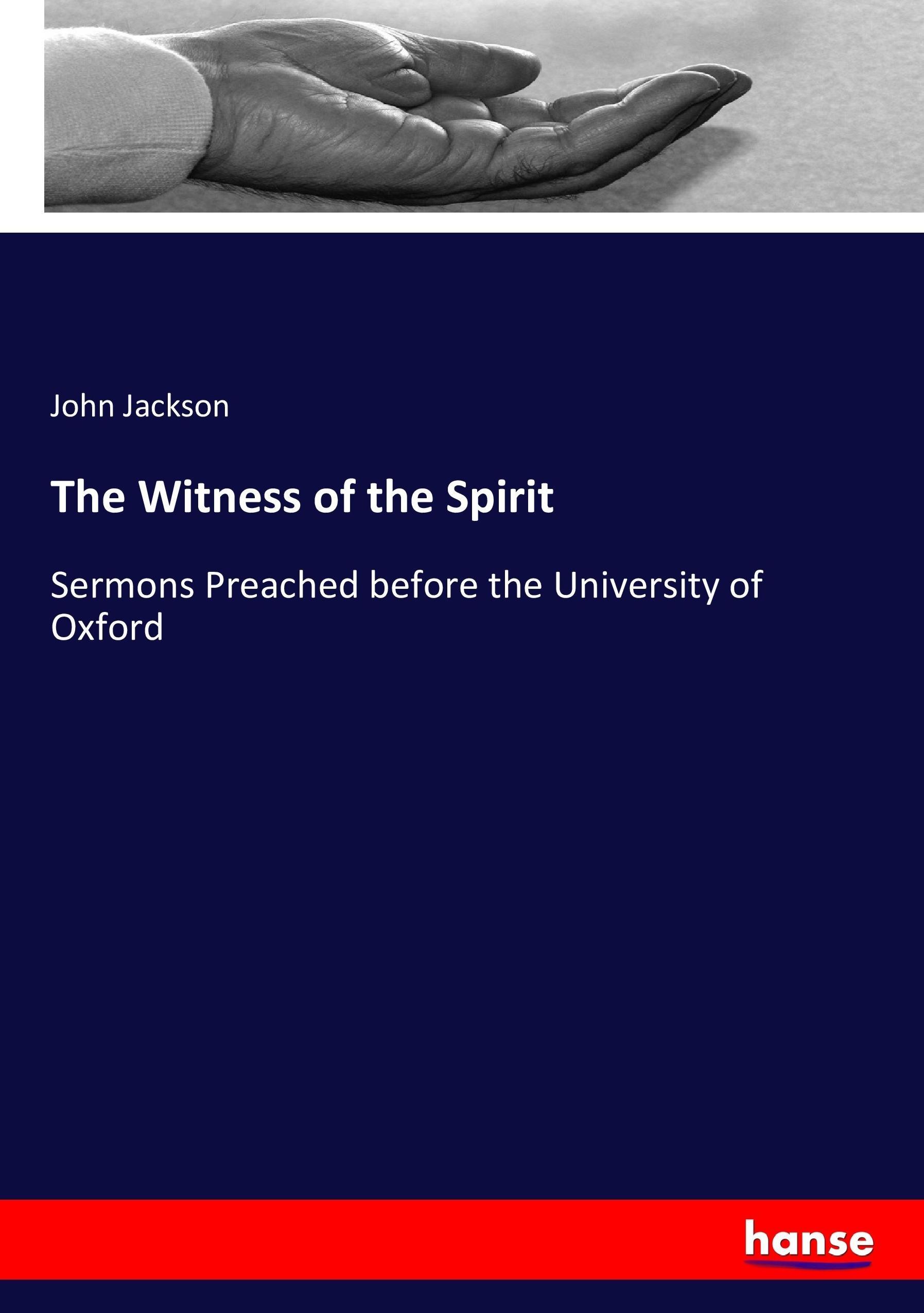 Vorderes Coverbild The Witness of the Spirit