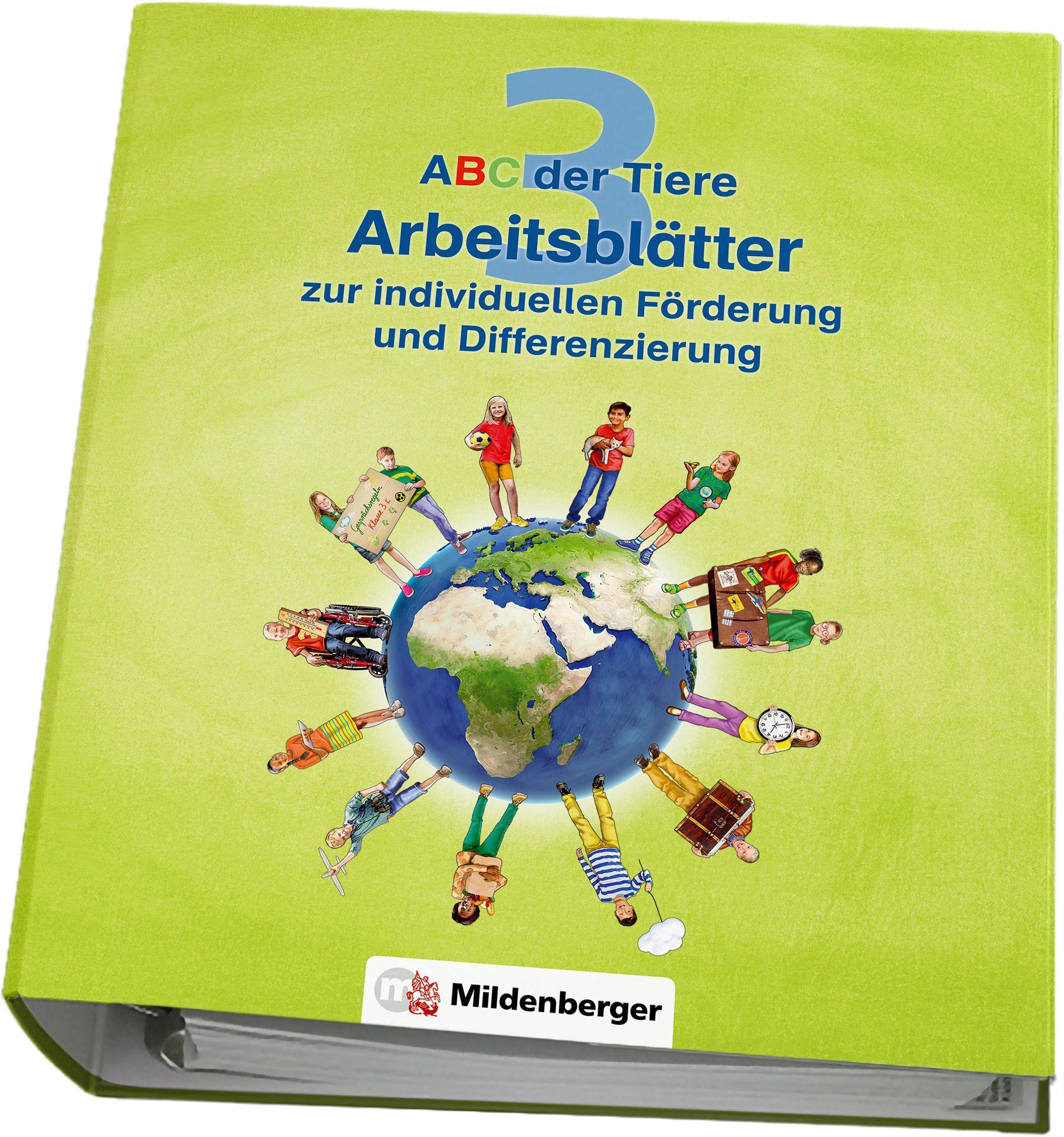 Vorderes Coverbild ABC der Tiere 3 - Arbeitsblätter zur individuellen Förderung. Neubearbeitung