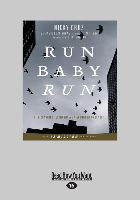 Vorderes Coverbild Run Baby Run (Large Print 16pt)