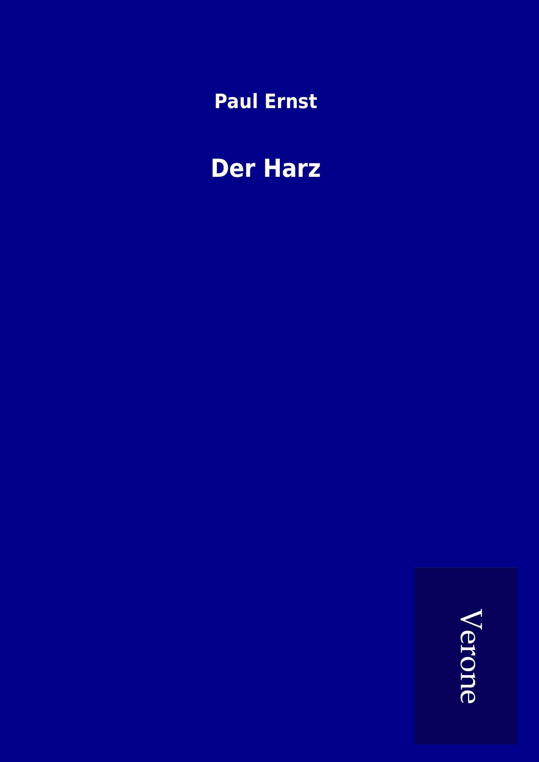Vorderes Coverbild Der Harz
