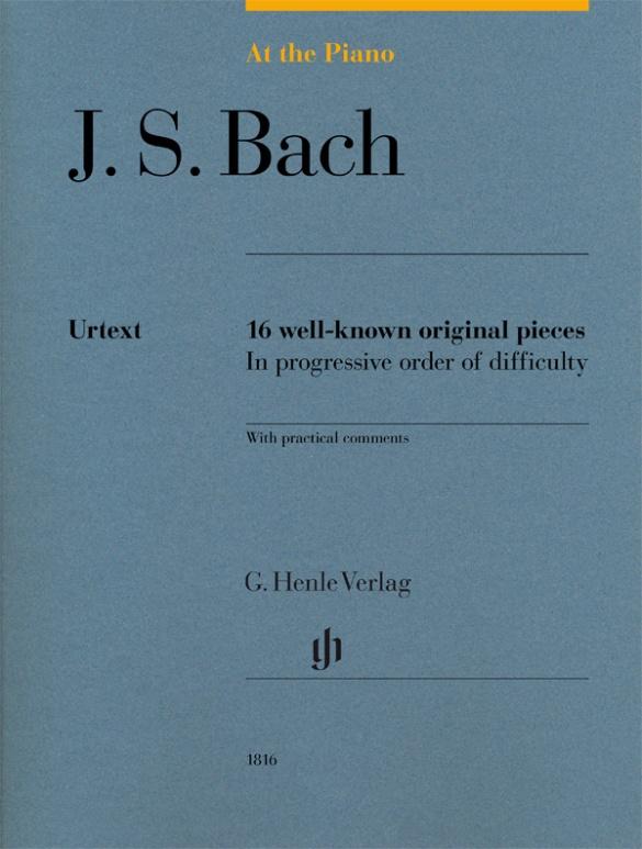 Vorderes Coverbild At the Piano - J. S. Bach