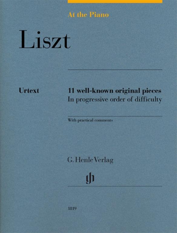 Vorderes Coverbild At the Piano - Liszt