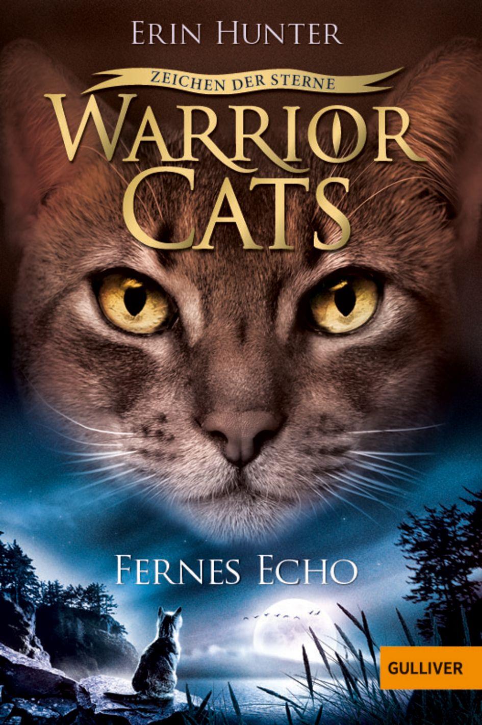 Vorderes Coverbild Warrior Cats Staffel 4/02 - Zeichen der Sterne. Fernes Echo