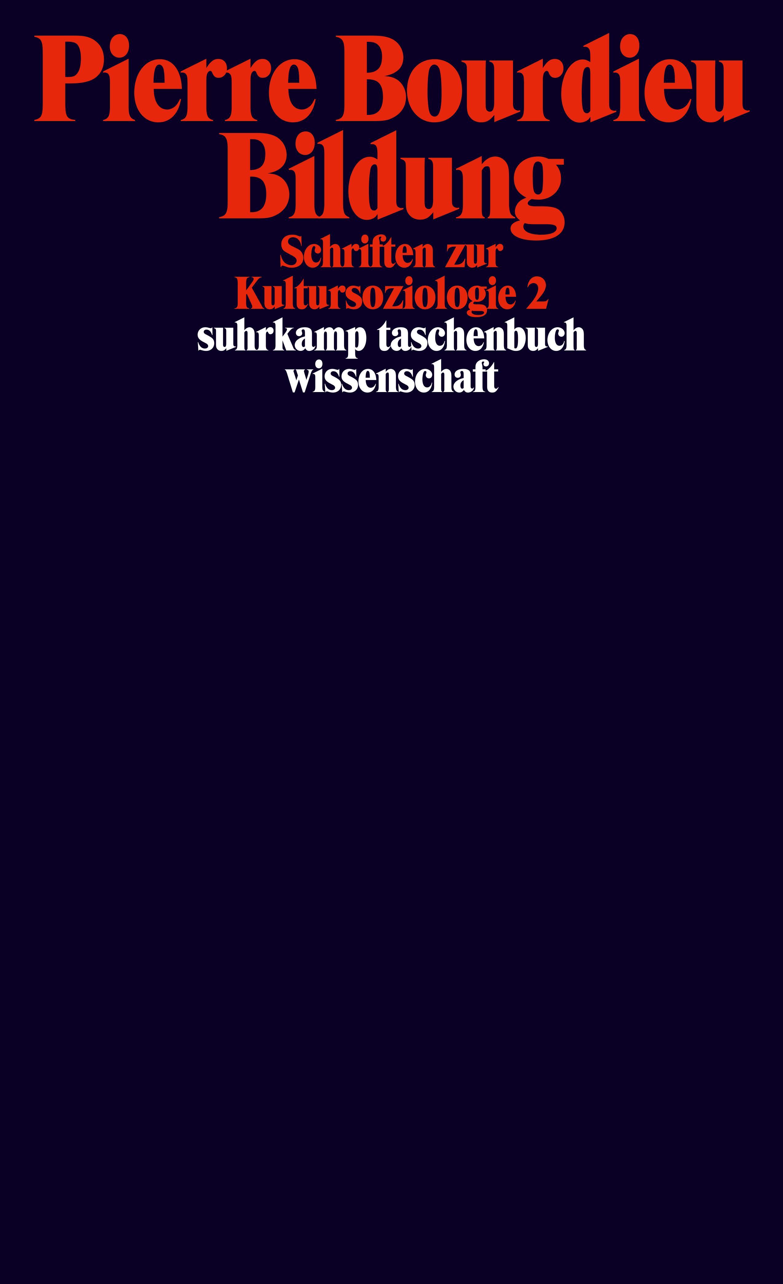 Vorderes Coverbild Schriften 10: Bildung. Schriften zur Kultursoziologie 2