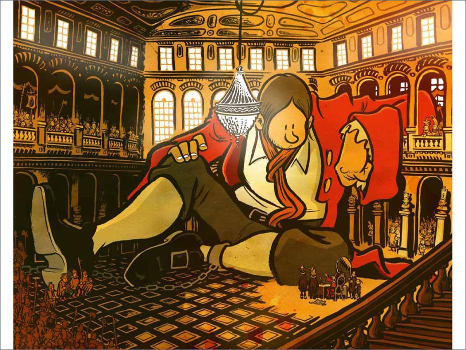 Beispielinhalt (Bild) Gullivers Reisen