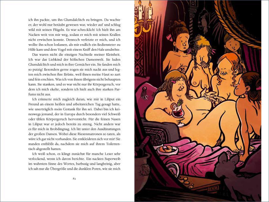 Beispielinhalt (Bild) Gullivers Reisen