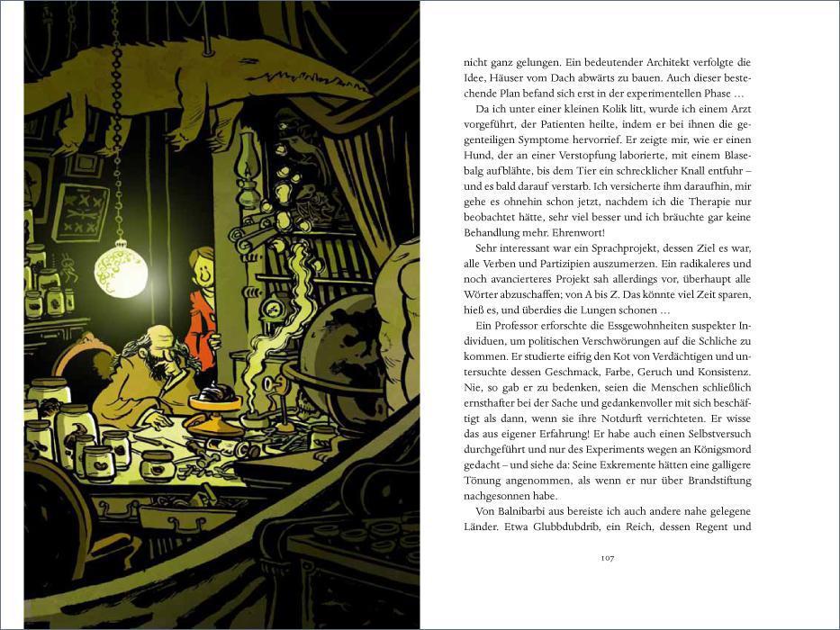 Beispielinhalt (Bild) Gullivers Reisen