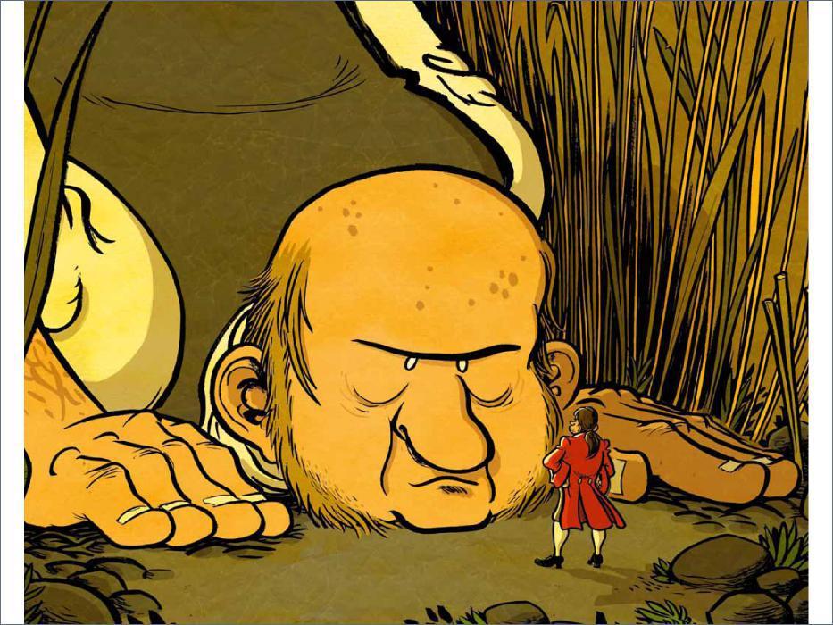 Beispielinhalt (Bild) Gullivers Reisen