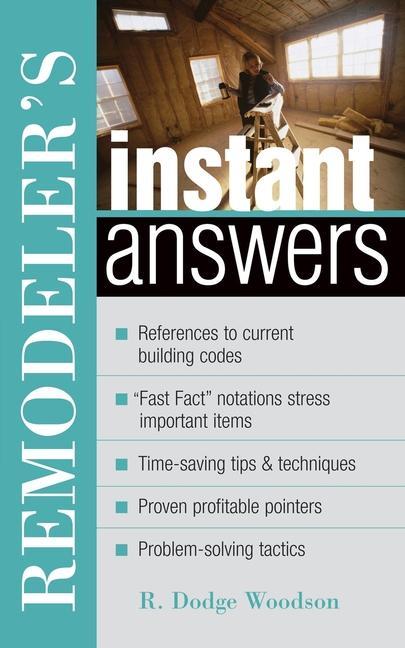 Vorderes Coverbild Remodeler's Instant Answers