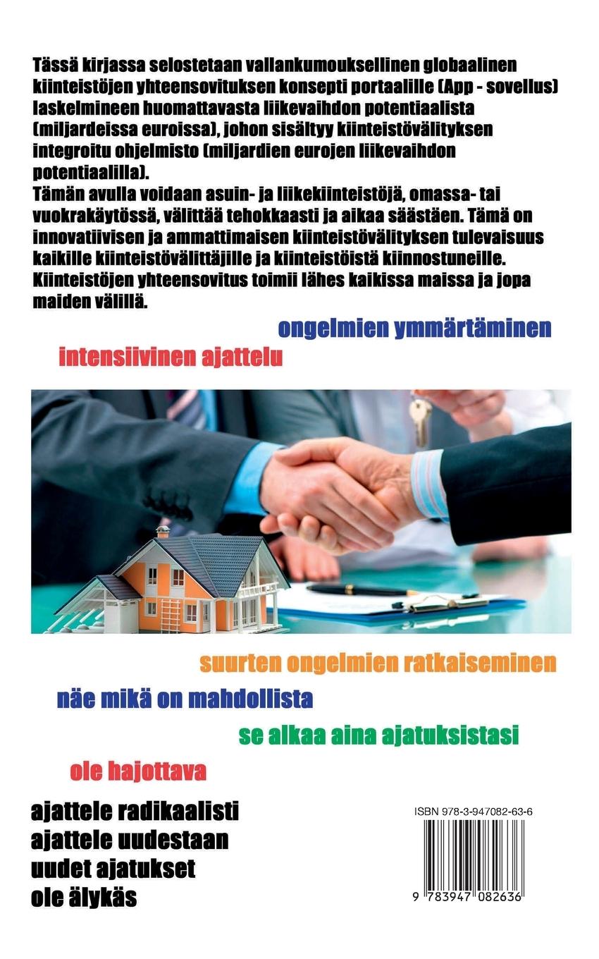 Rückseitencover Innovatiivisen kiinteistöjen yhteensovituksen idea