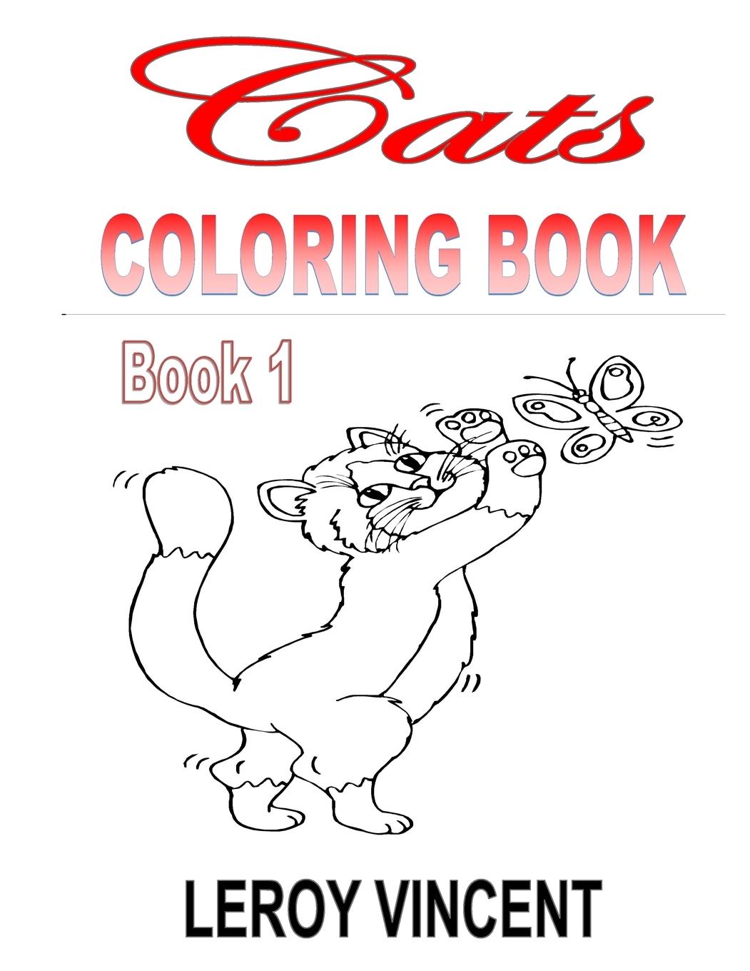 Vorderes Coverbild Cats Coloring Book