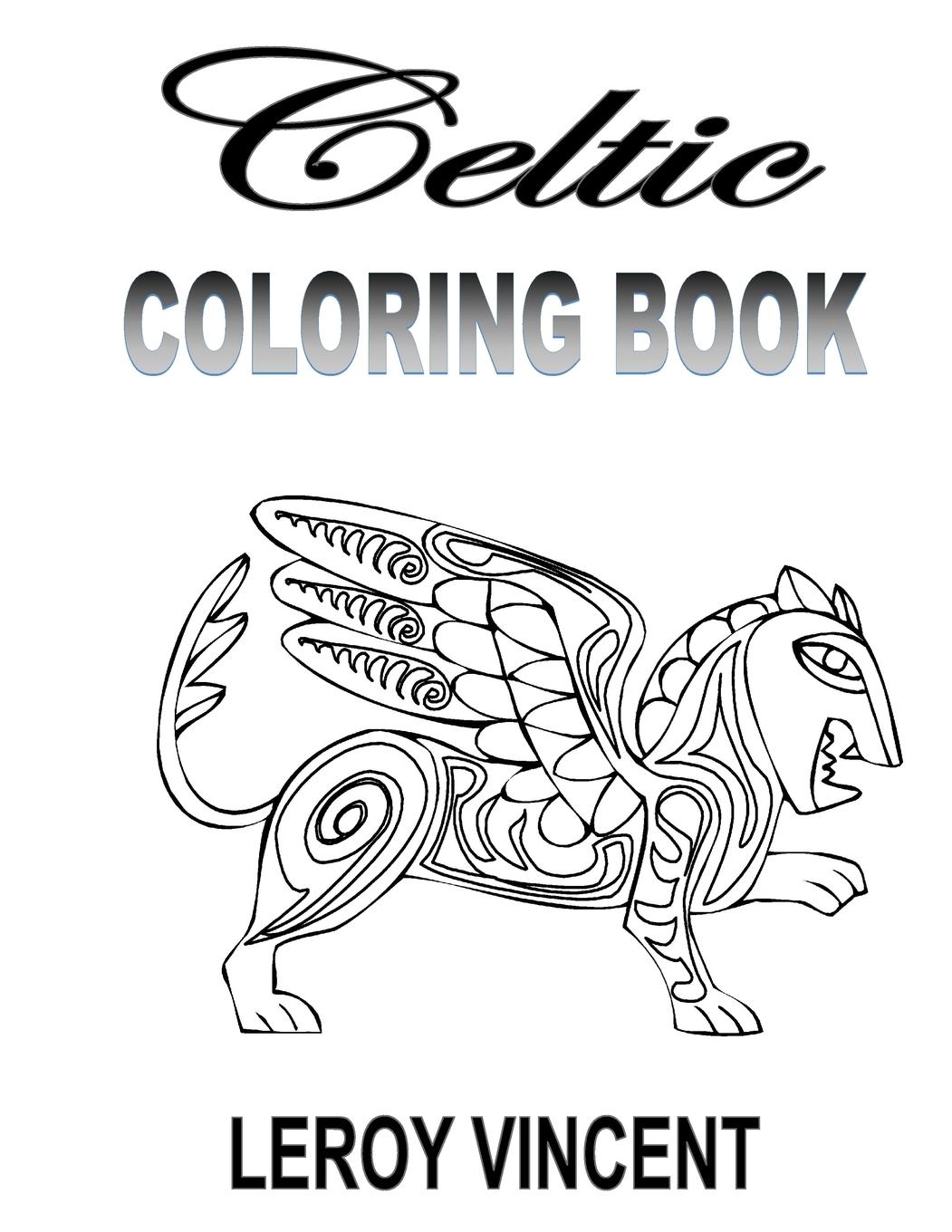 Vorderes Coverbild Celtic Coloring Book