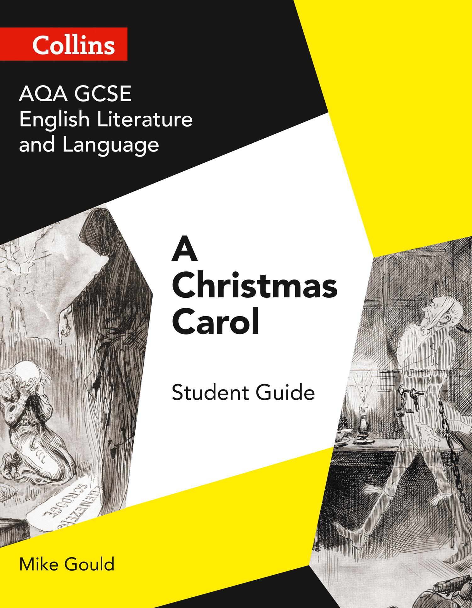 Vorderes Coverbild AQA GCSE (9-1) English Literature and Language - A Christmas Carol