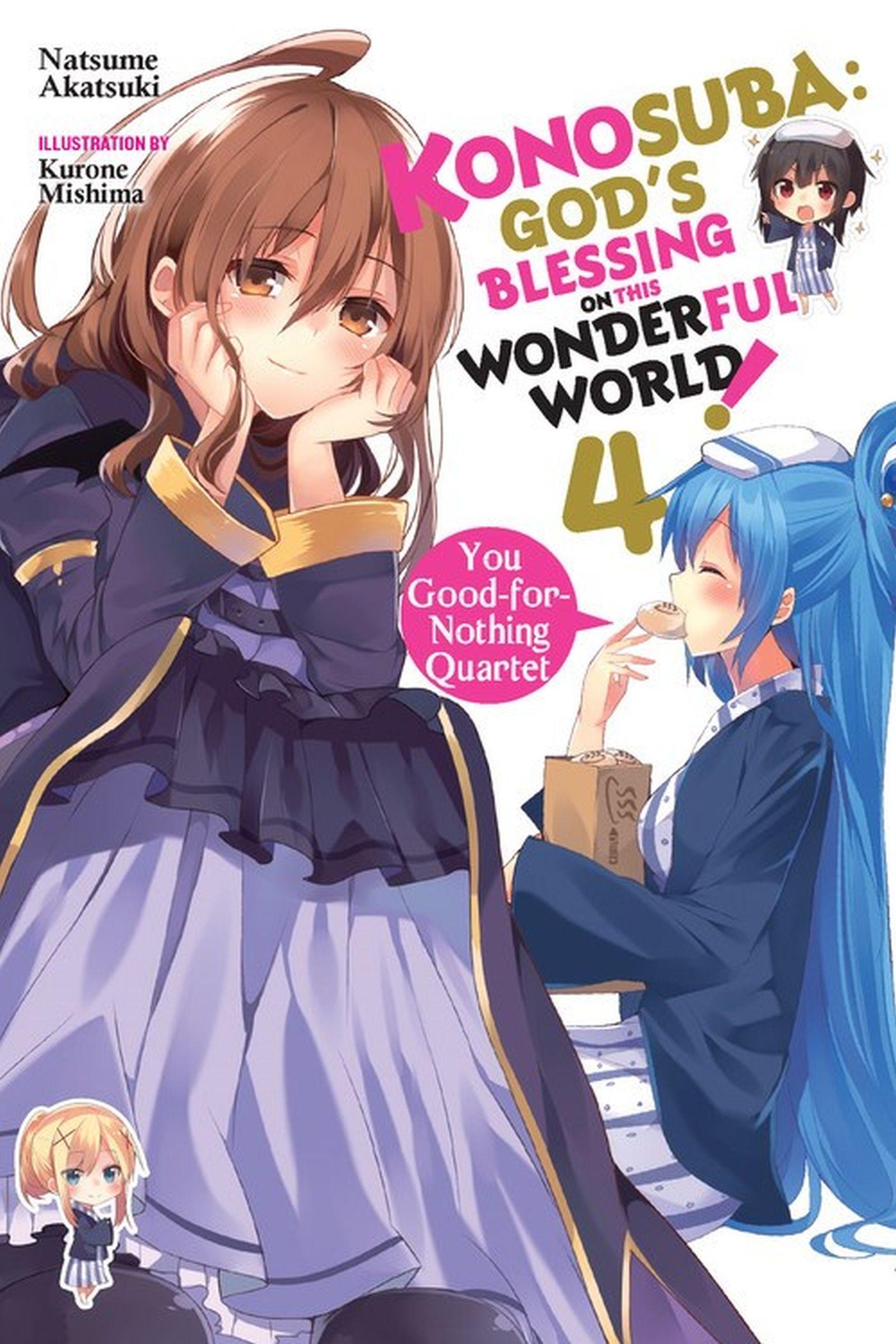 Vorderes Coverbild Konosuba: God's Blessing on This Wonderful World!, Vol. 4 (Light Novel)
