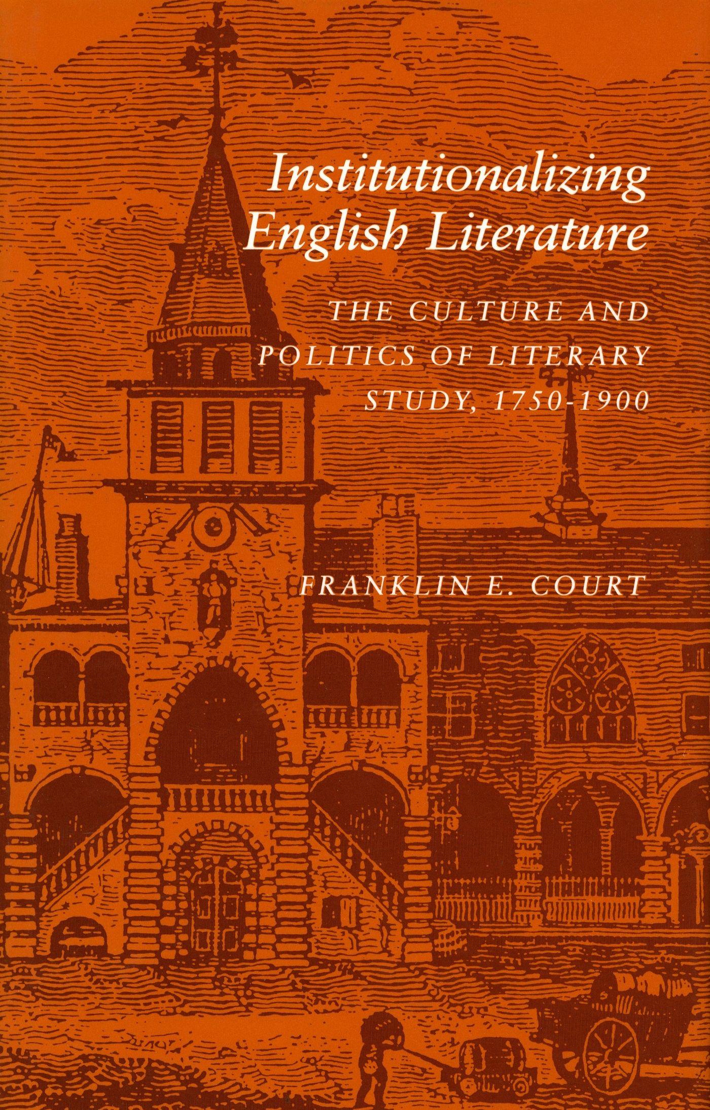 Vorderes Coverbild Institutionalizing English Literature