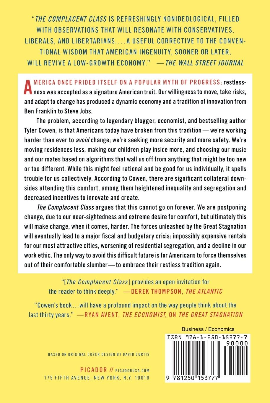 Rückseitencover Complacent Class