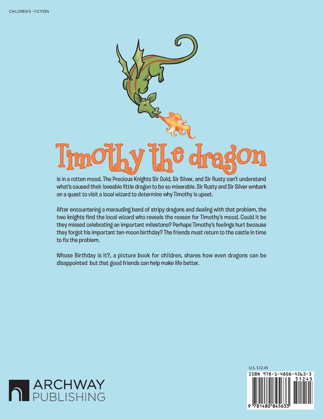 Rückseitencover Whose Birthday Is It?