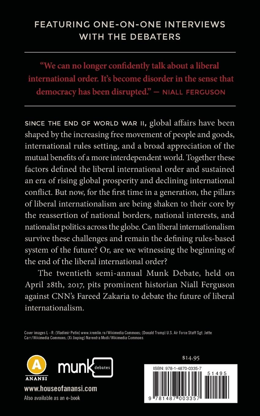 Rückseitencover Is This the End of the Liberal International Order?