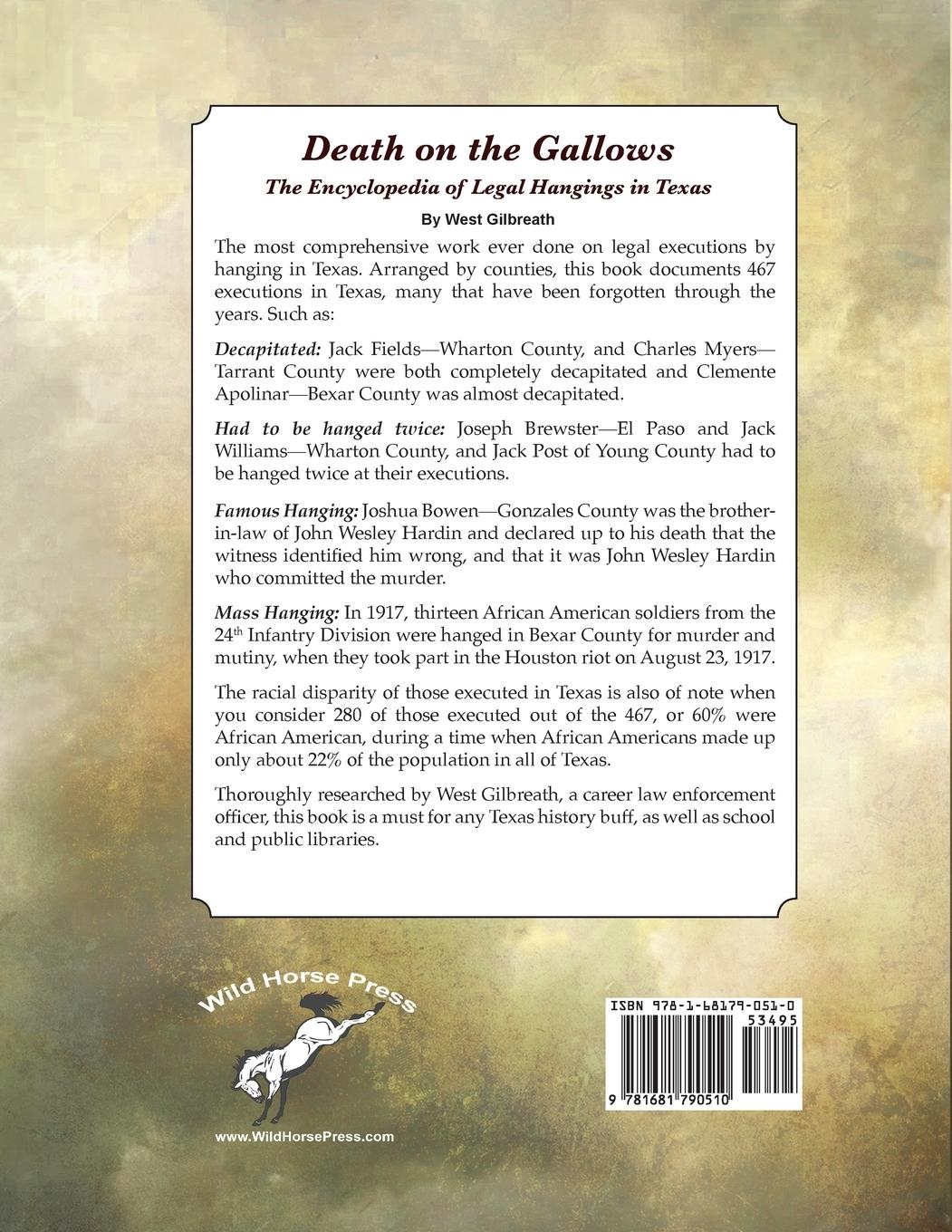 Rückseitencover Death on the Gallows
