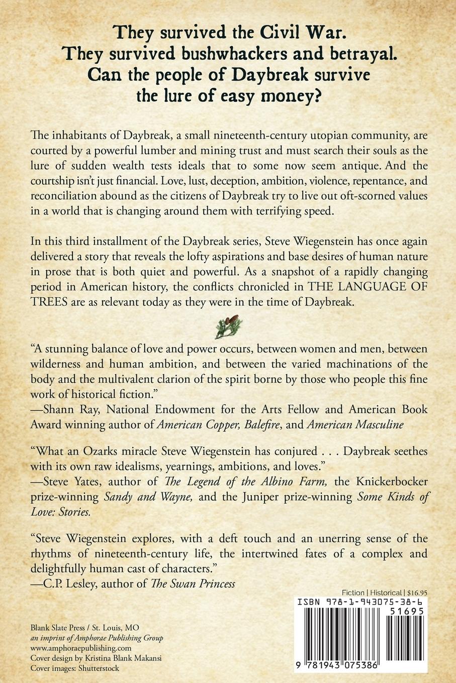 Rückseitencover The Language of Trees