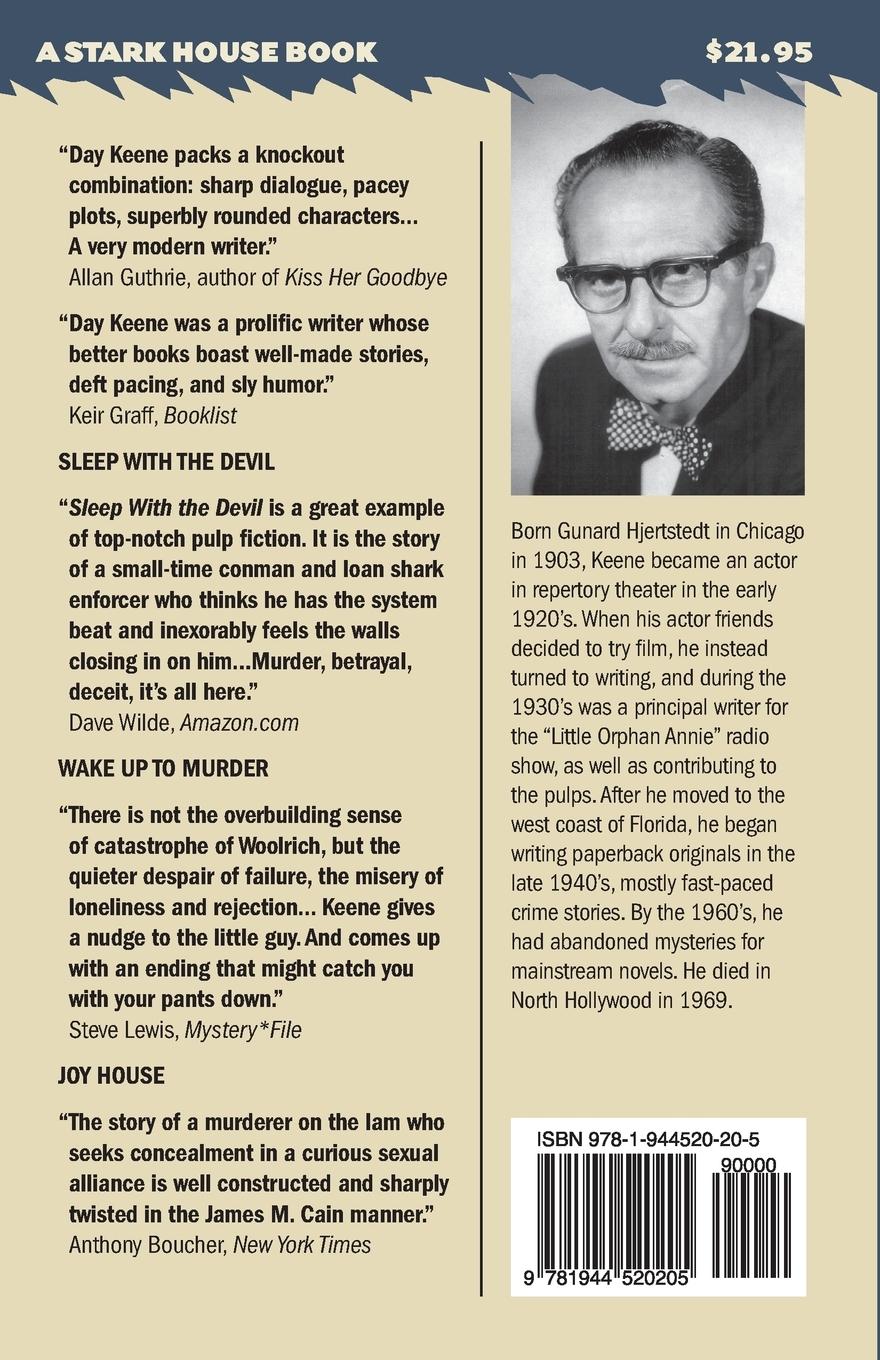 Rückseitencover Sleep with the Devil / Wake Up to Murder / Joy House