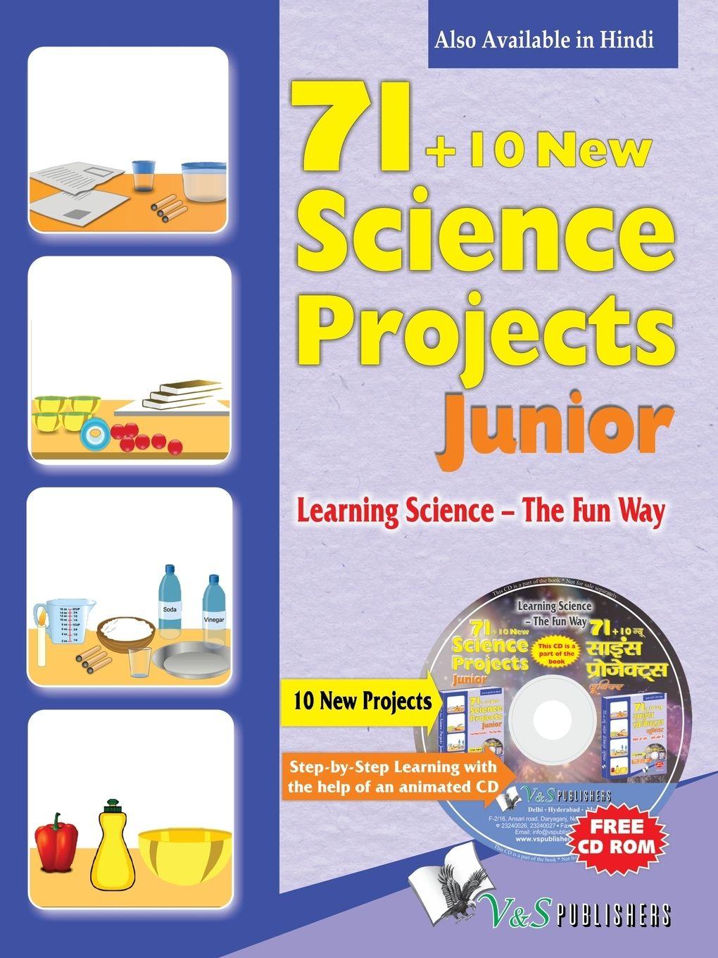 Vorderes Coverbild 71+10 NEW SCIENCE PROJECT JUNIOR (WITH CD)