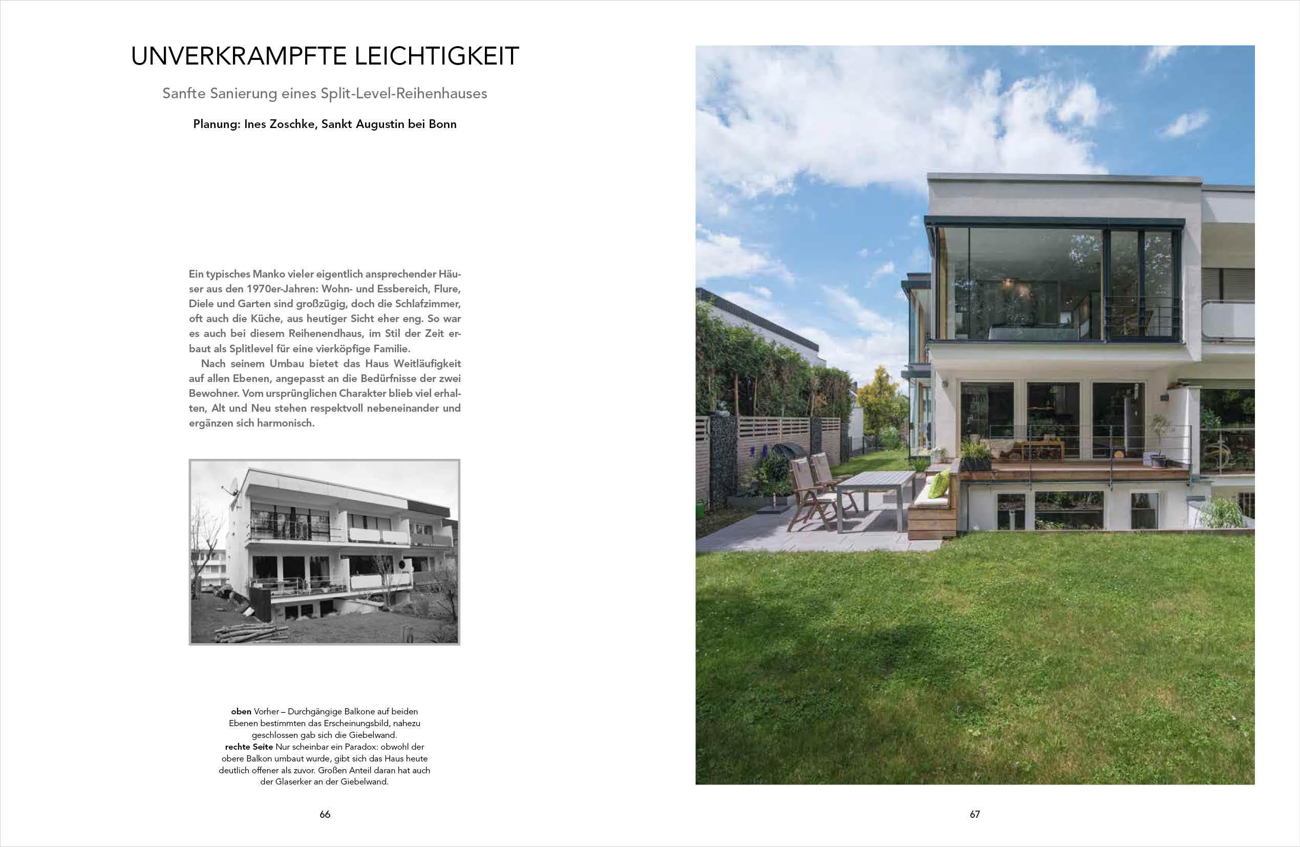 Beispielinhalt (Bild) Häuser der 70er und 80er Jahre