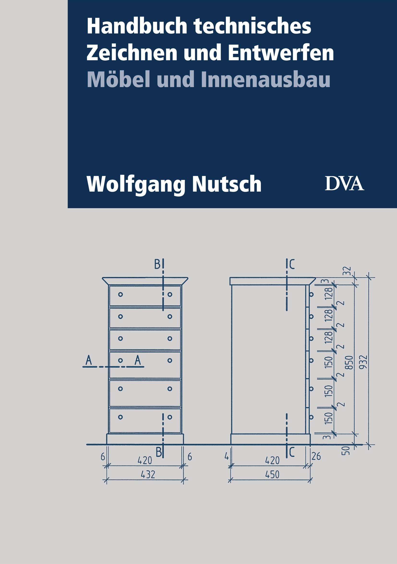 Vorderes Coverbild Handbuch technisches Zeichnen und Entwerfen