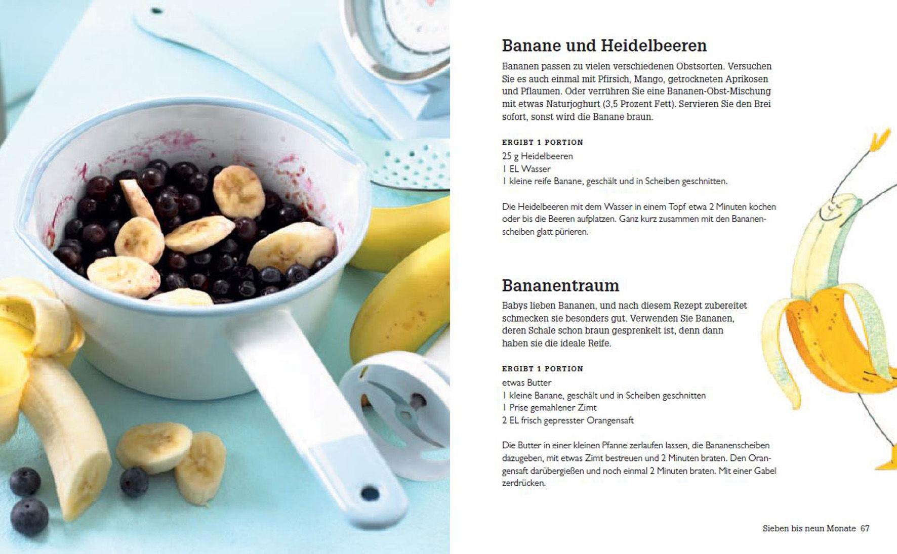 Beispielinhalt (Bild) Gesund und lecker: Kochen für Babys und Kleinkinder