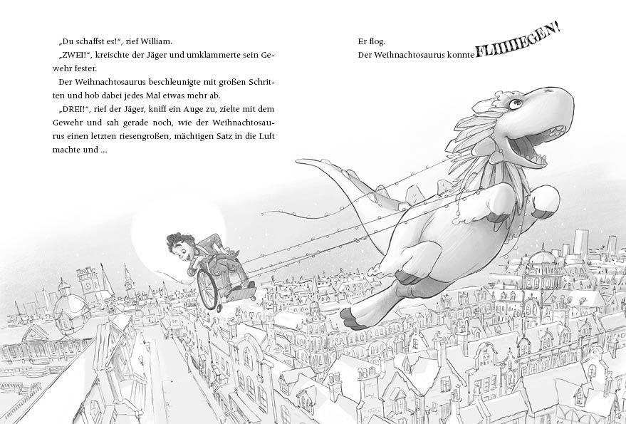 Beispielinhalt (Bild) Der Weihnachtosaurus
