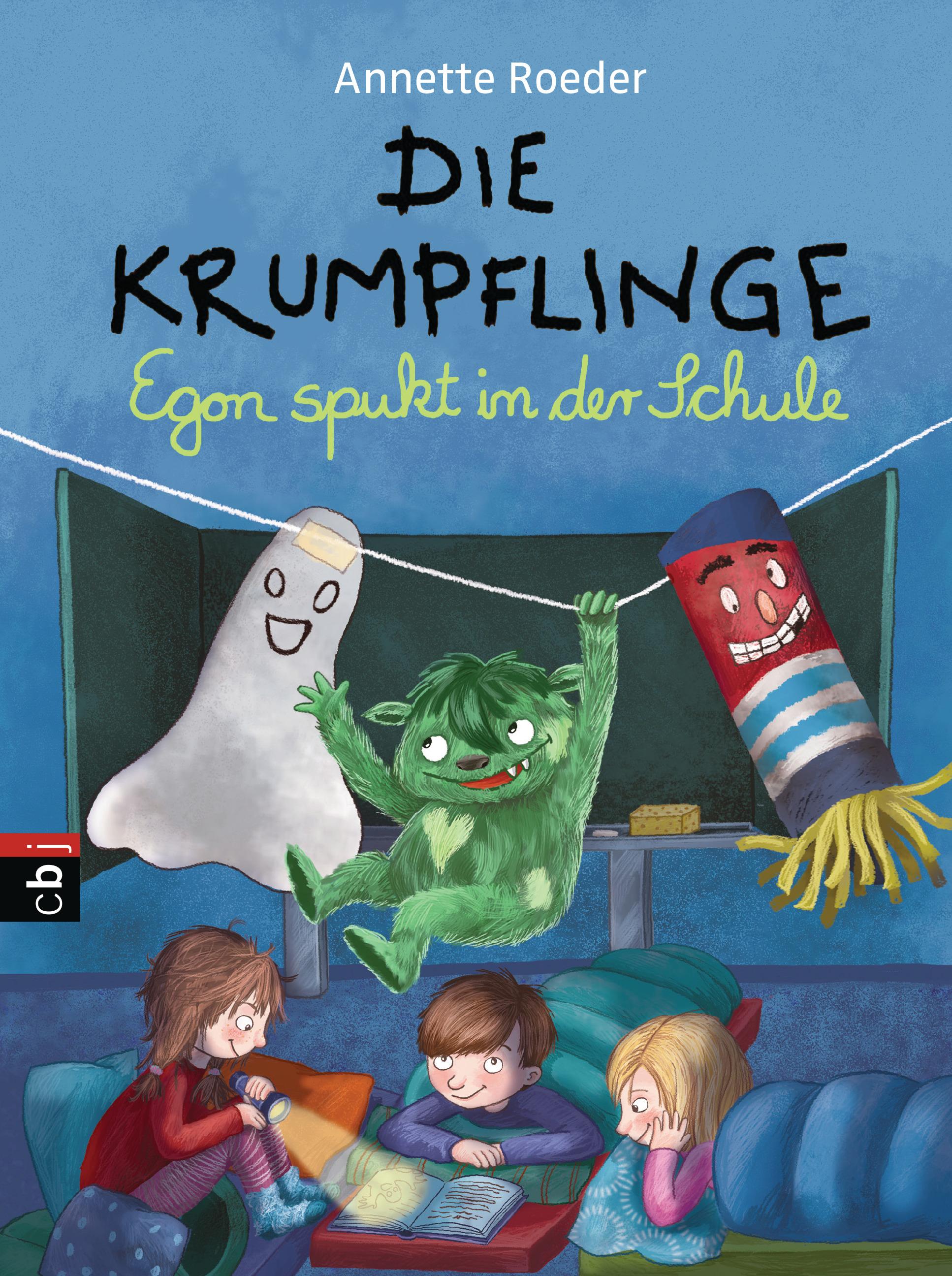 Vorderes Coverbild Die Krumpflinge - Egon spukt in der Schule