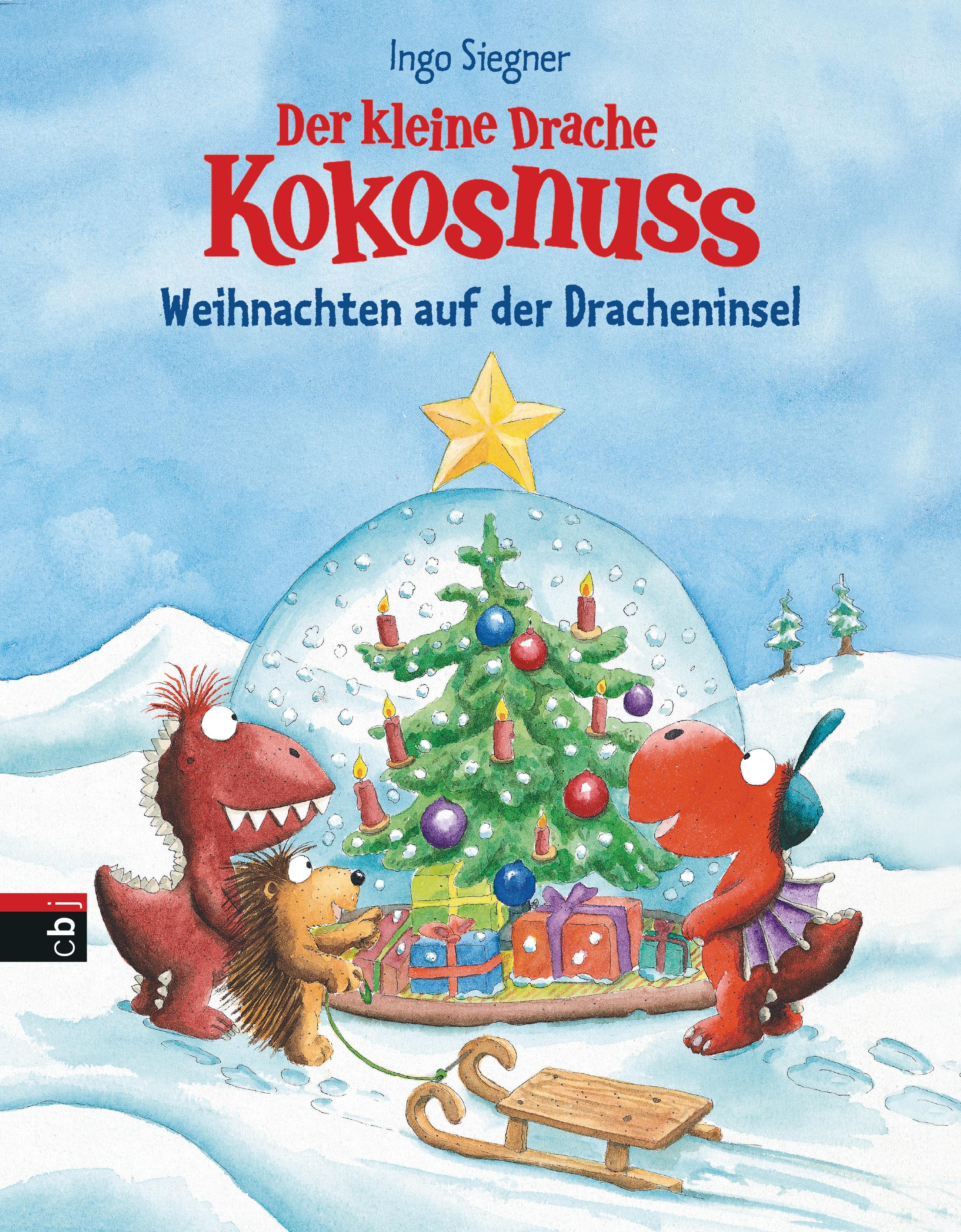 Vorderes Coverbild Der kleine Drache Kokosnuss - Weihnachten auf der Dracheninsel