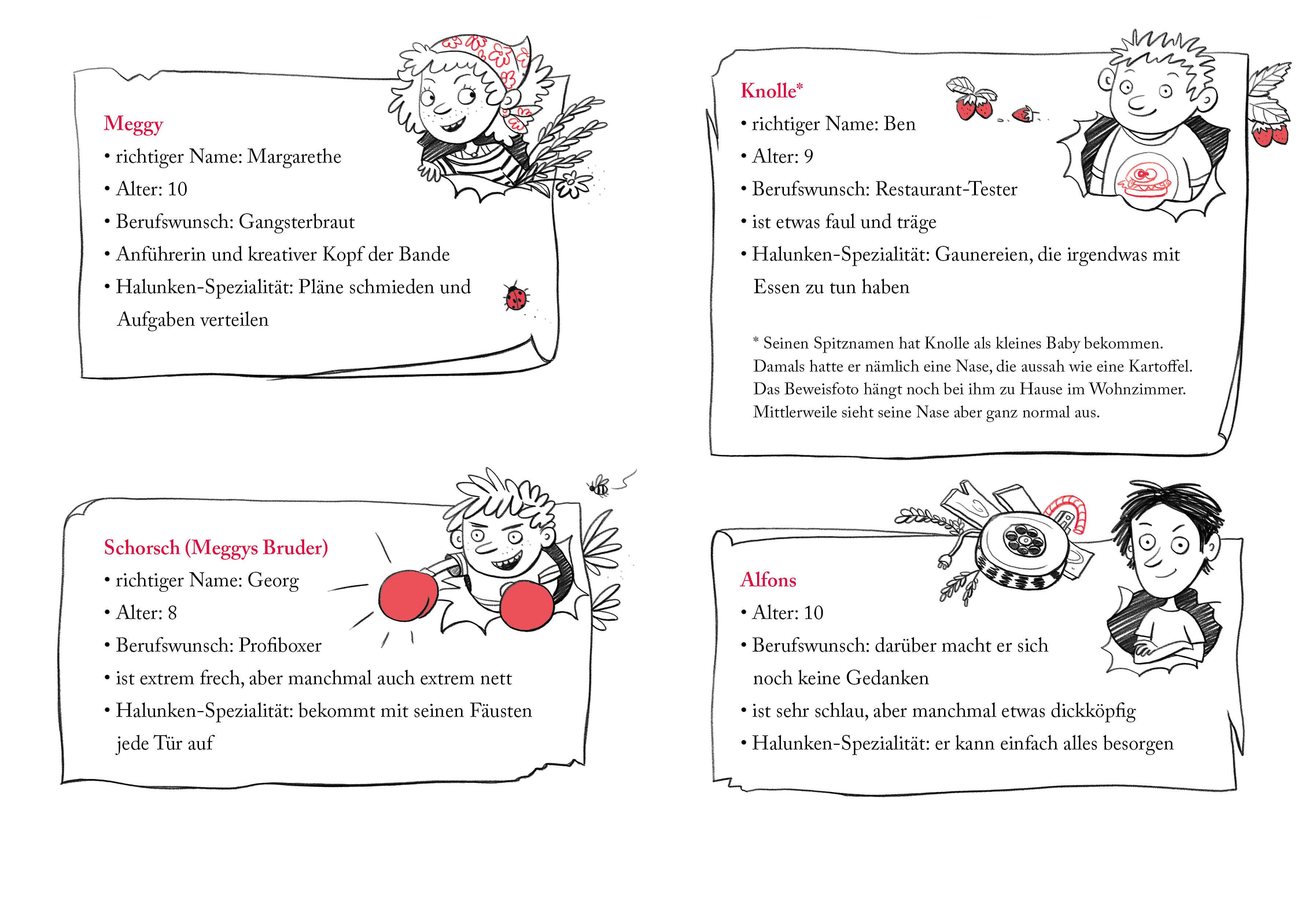 Beispielinhalt (Bild) Die Heuhaufen-Halunken - Volle Faust aufs Hühnerauge